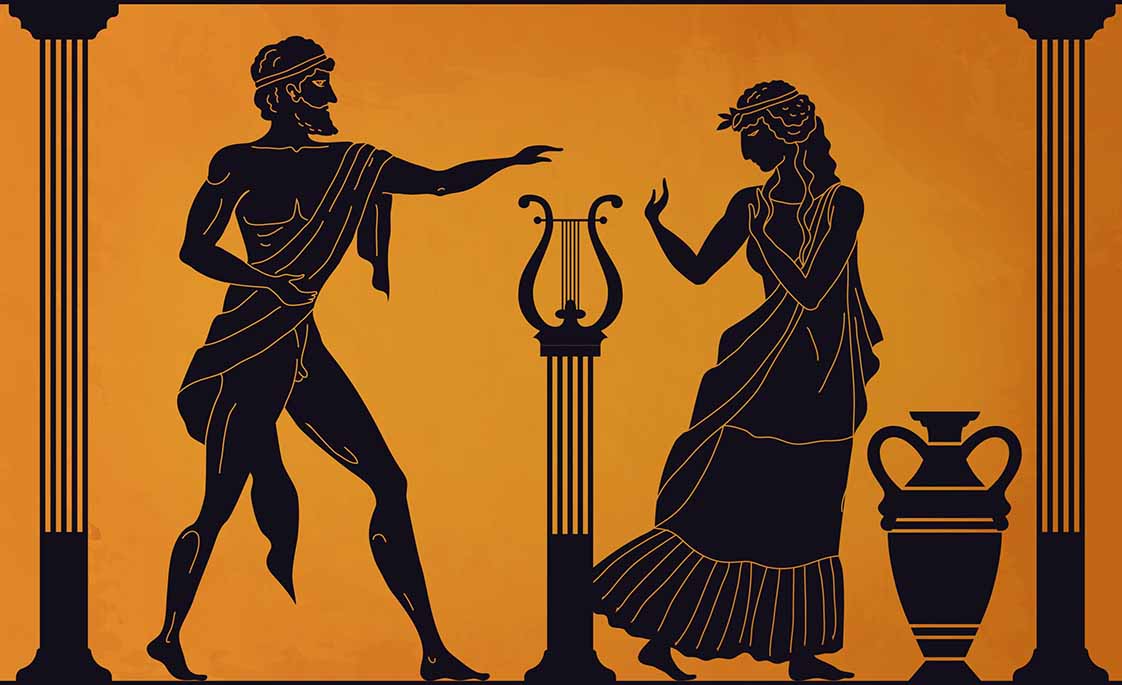 Ilustración de IFIS, diosa griega